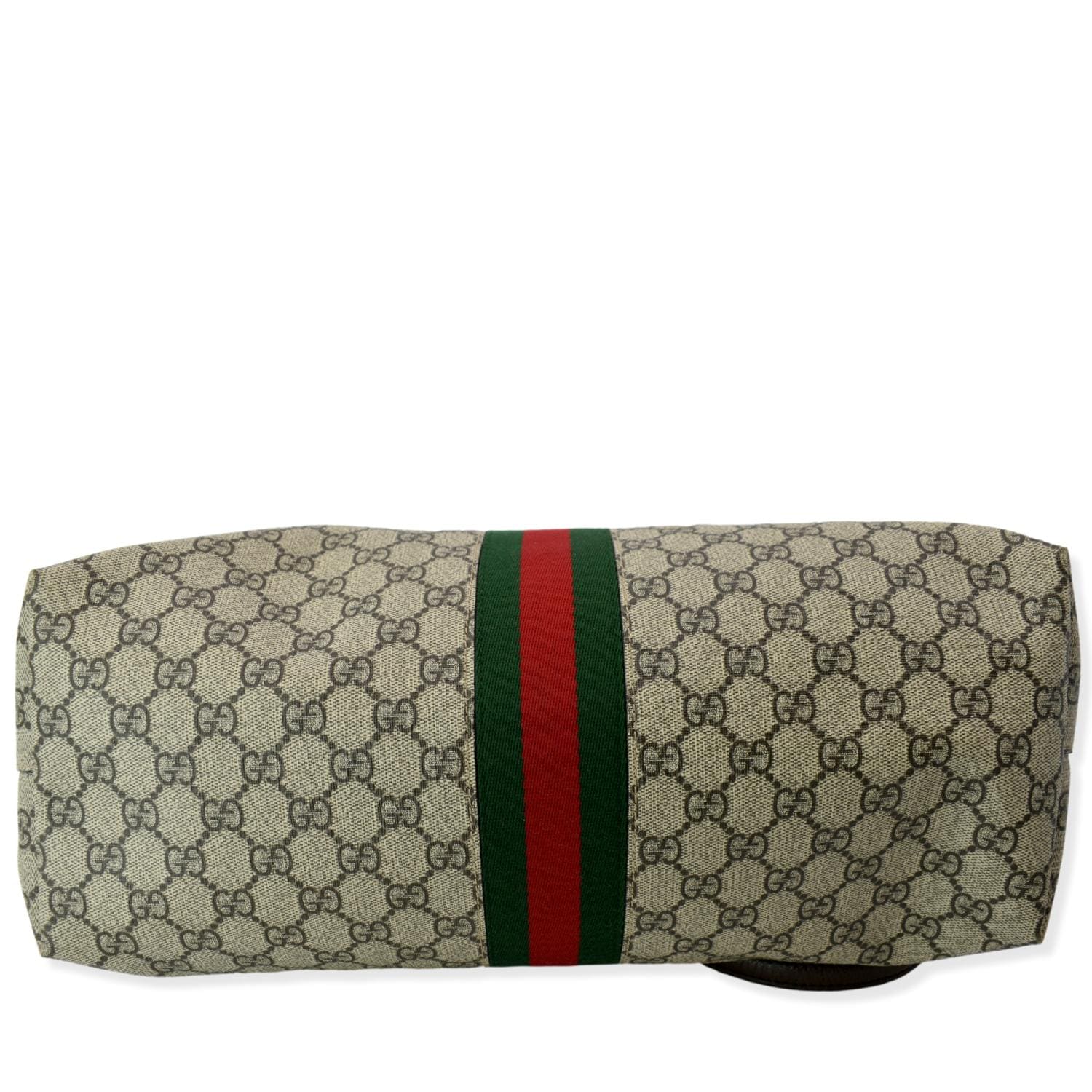 GUCCI Ophidia Medium Gucci Supreme Canvas Tote Bag Beige 631685