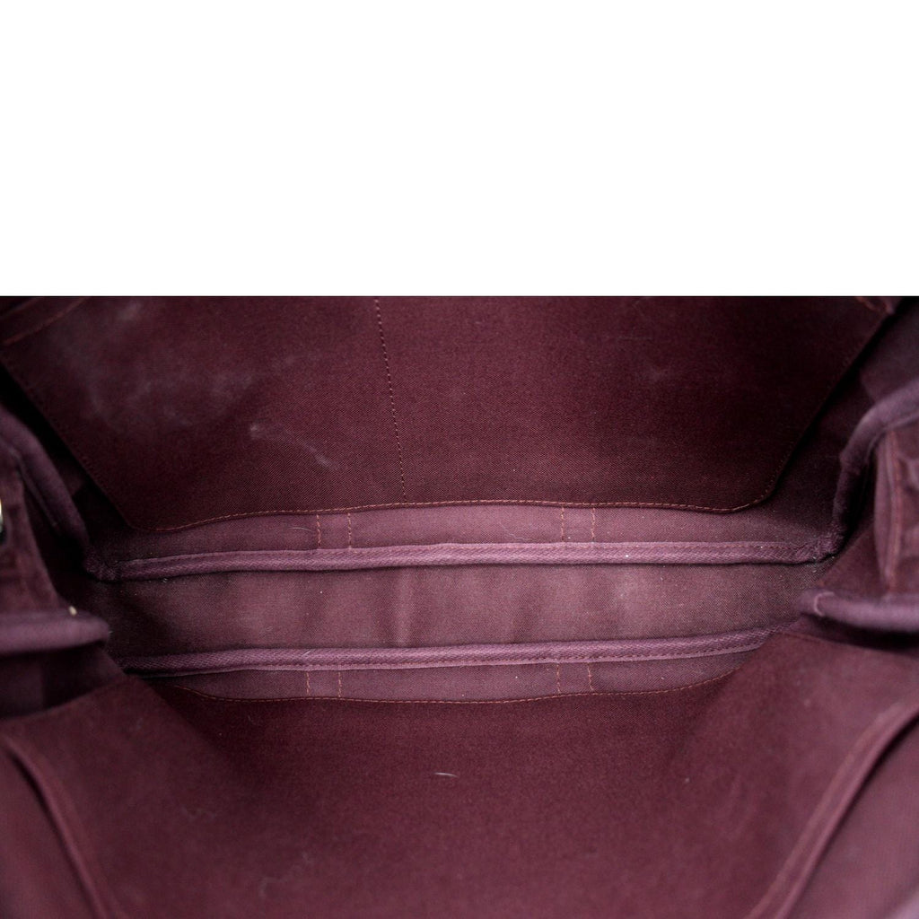 LOUIS VUITTON Porte Documents Voyage PM Monogram Canvas Briefcase Bag Brown