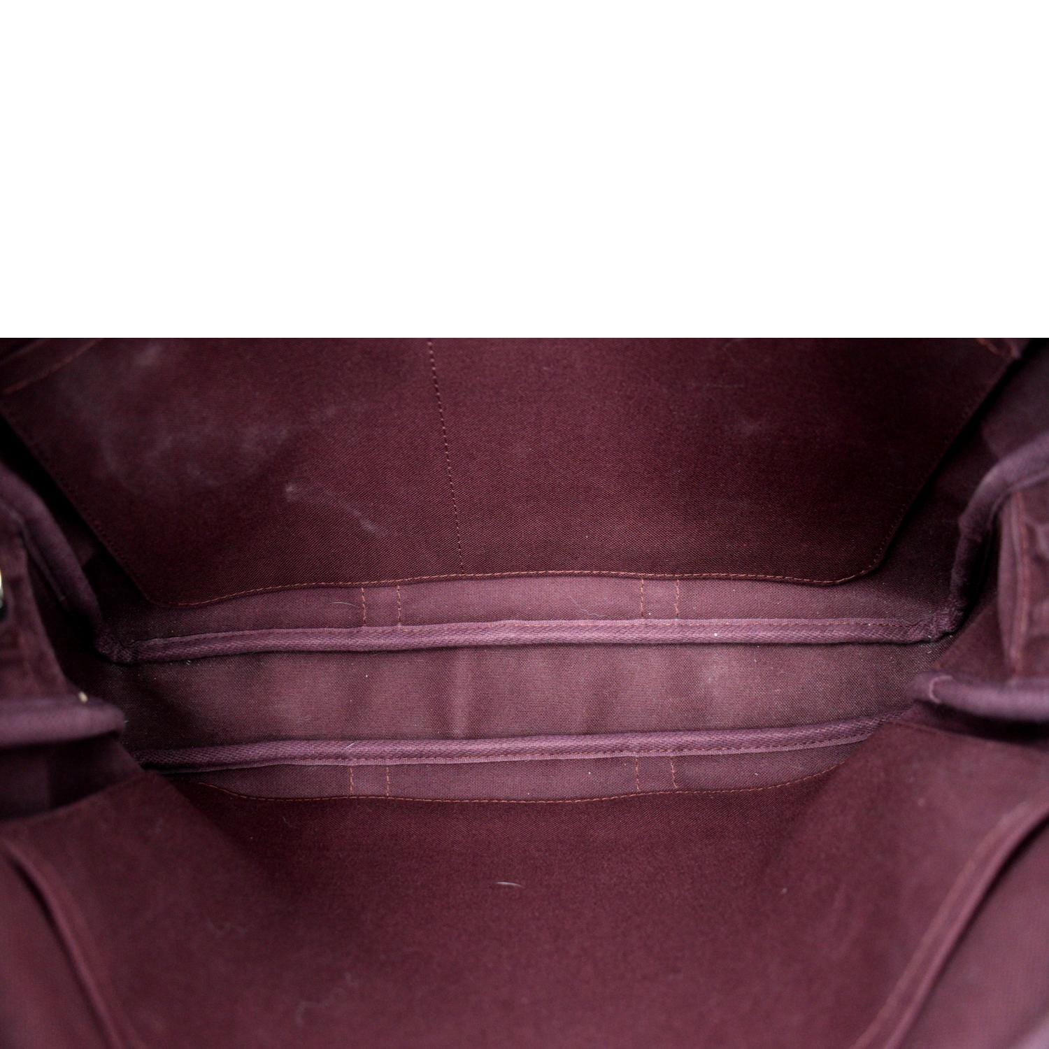 LOUIS VUITTON Porte Documents Voyage PM Monogram Canvas Briefcase Bag Brown