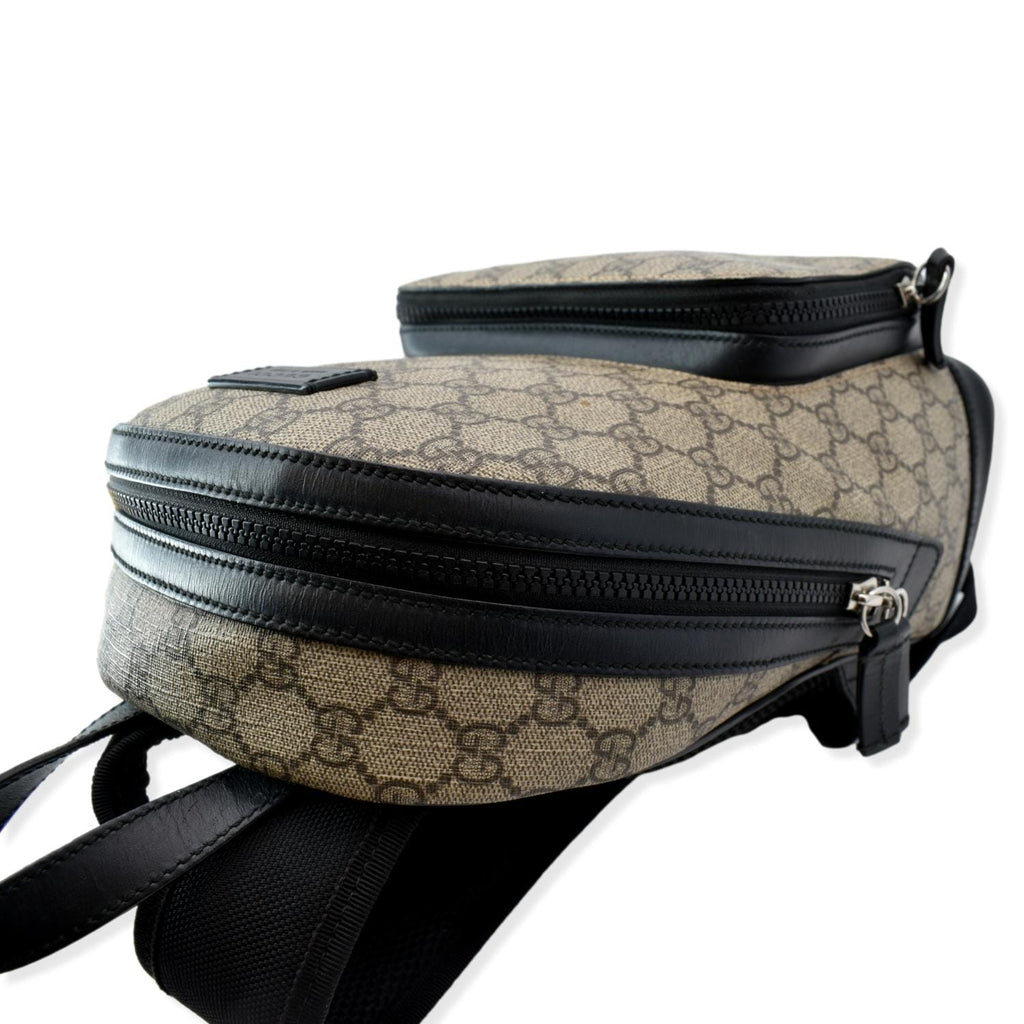 GUCCI Eden Small Gucci Monogram Supreme Backpack Beige 429020