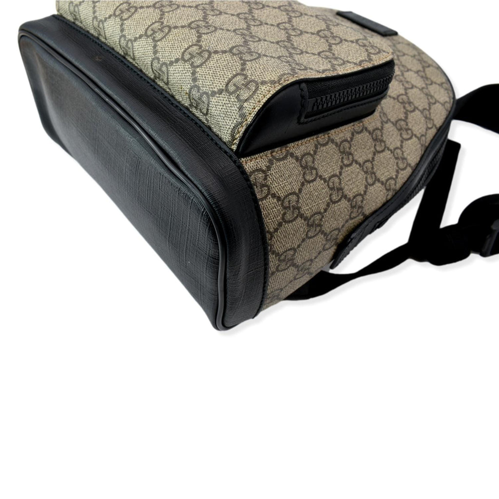 GUCCI Eden Small Gucci Monogram Supreme Backpack Beige 429020