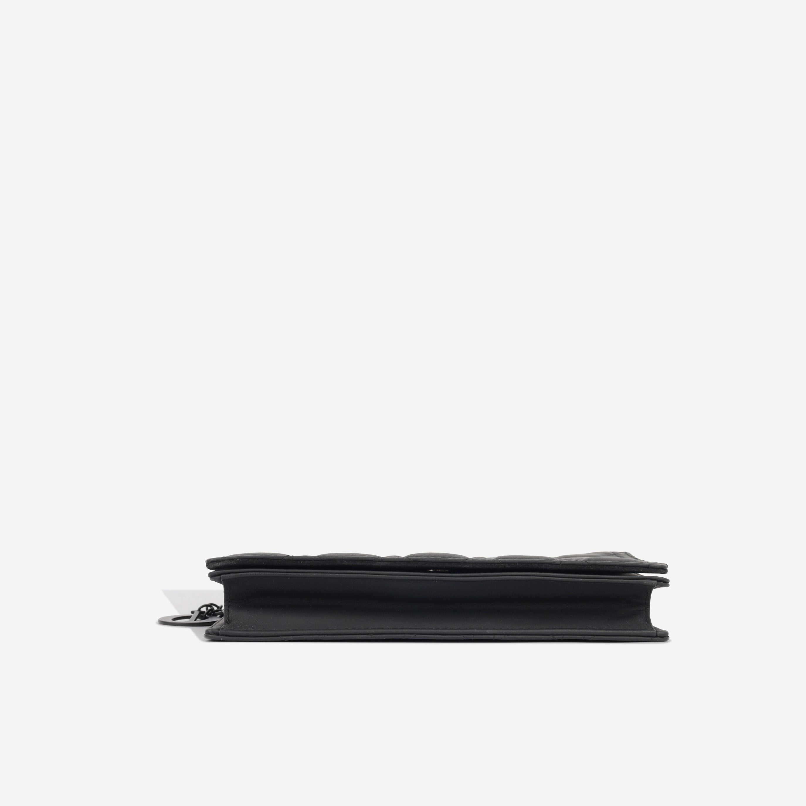 Lady Dior Pouch - Matte Black