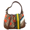 GUCCI Jackie 1961 Small Gucci Supreme Canvas Shoulder Bag Beige 678843