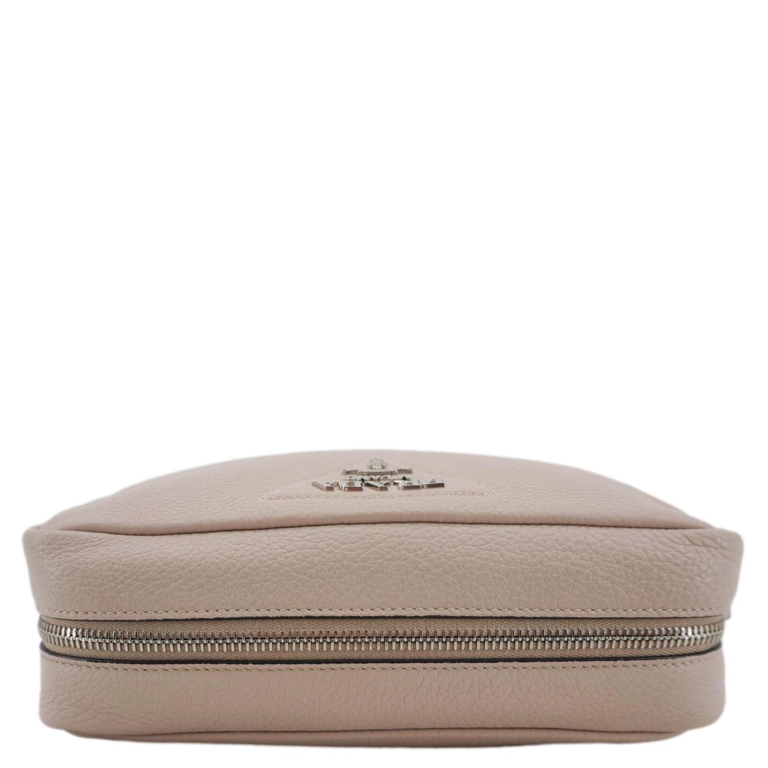 PRADA Vitello Daino Soft Leather Camera Shoulder Bag Beige
