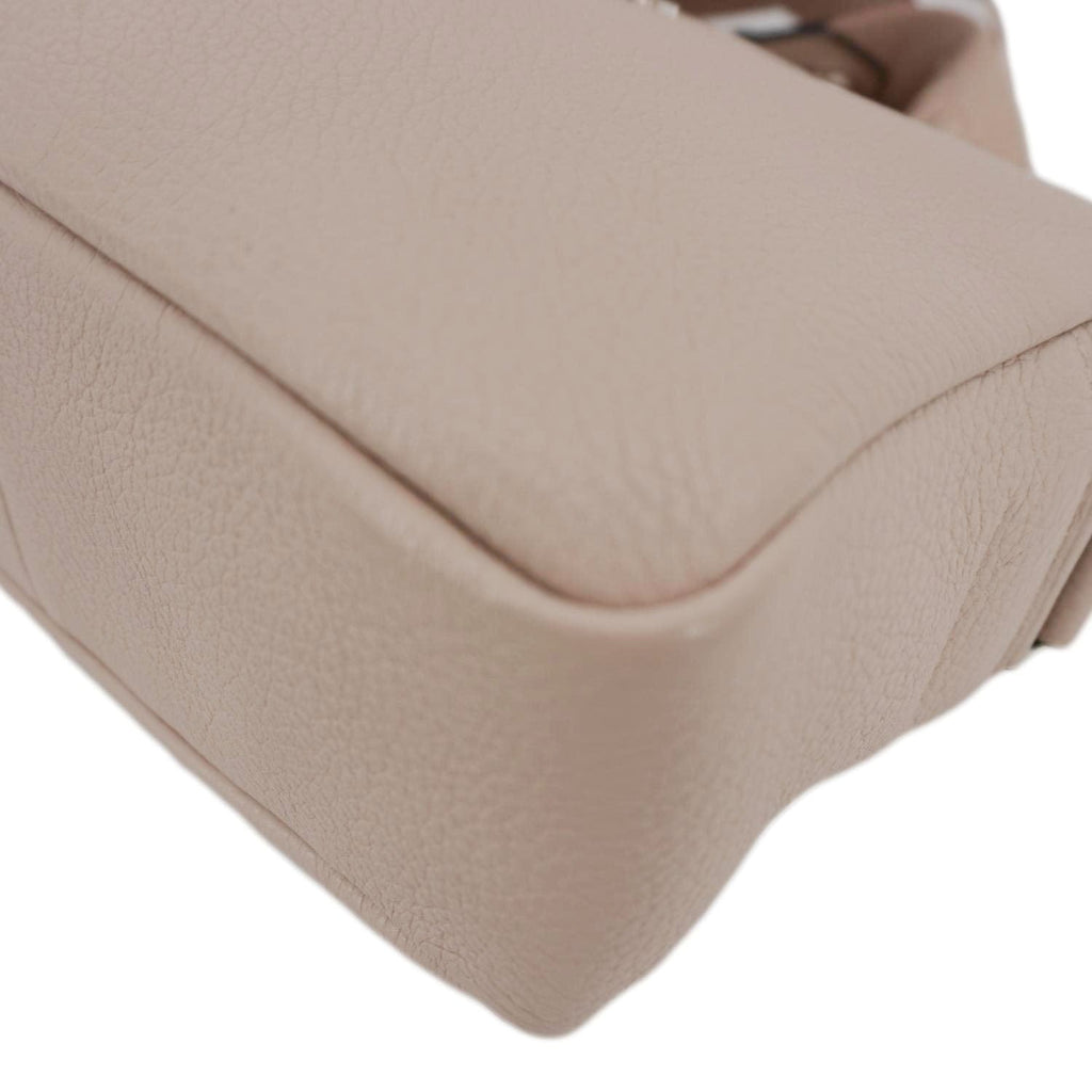 PRADA Vitello Daino Soft Leather Camera Shoulder Bag Beige