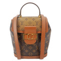 LOUIS VUITTON Dauphine PM Monogram Reverse Canvas Backpack Brown