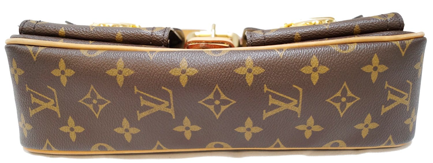 LOUIS VUITTON Monogram Canvas Hudson PM Shoulder Bag