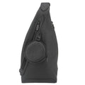 LOUIS VUITTON Duo Sling Monogram Shadow Backpack Bag Black