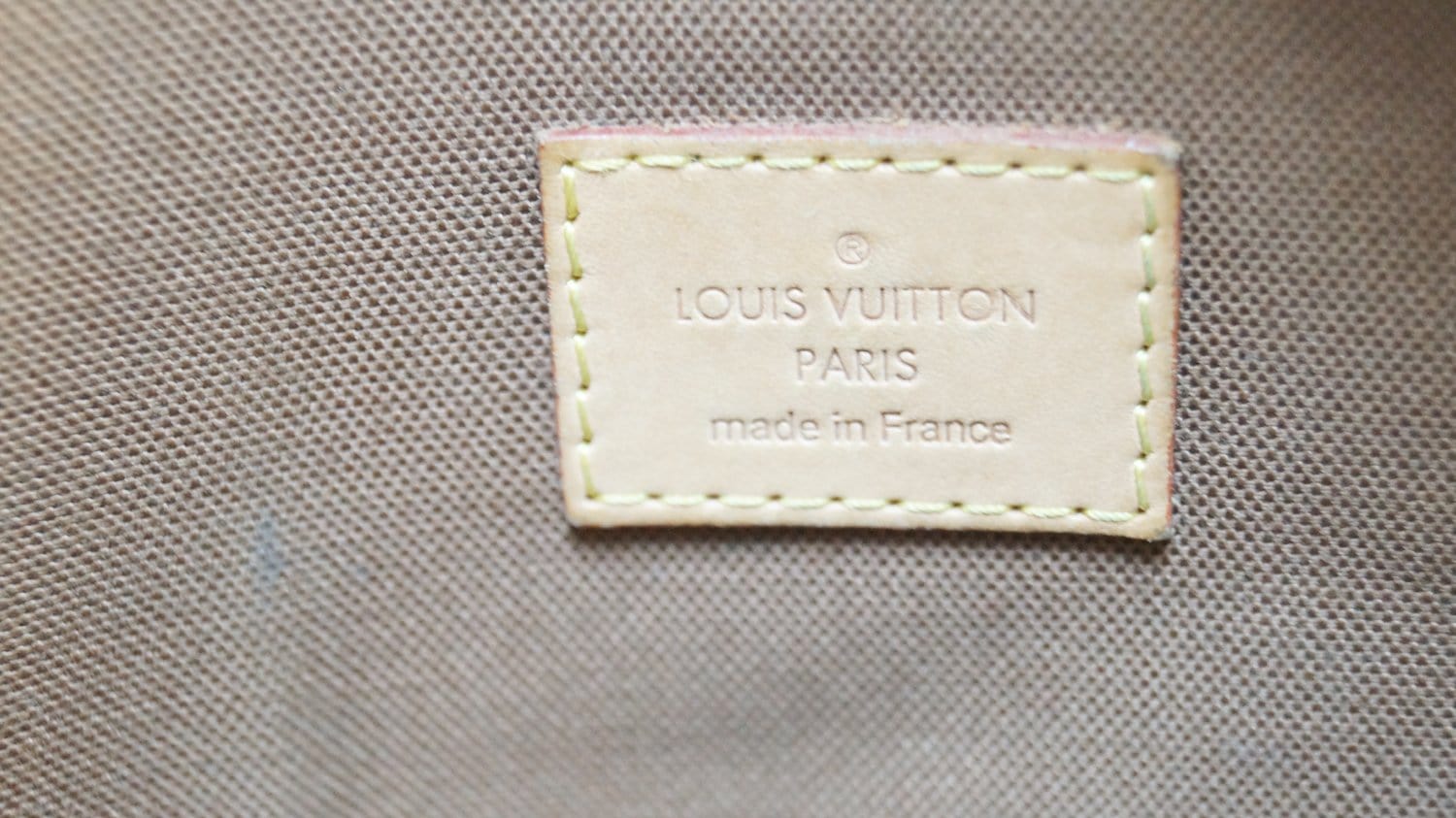 LOUIS VUITTON Monogram Canvas Brown Odeon MM Shoulder Crossbody Bag