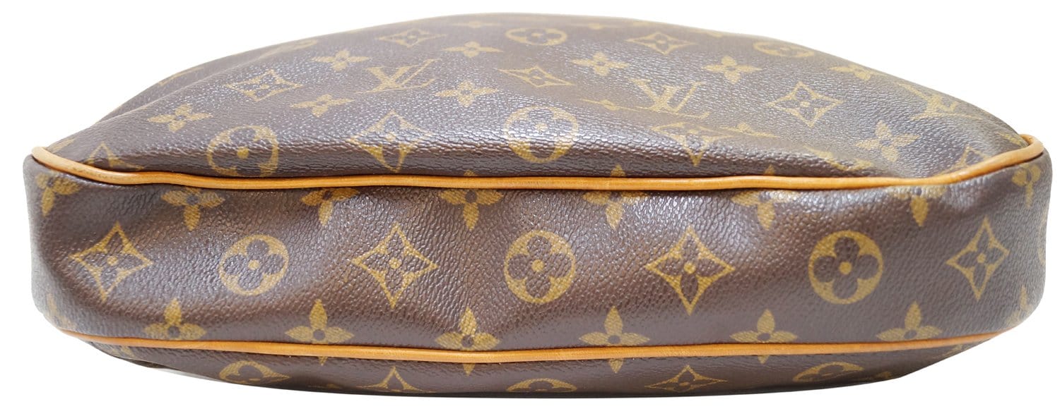 LOUIS VUITTON Monogram Canvas Brown Odeon MM Shoulder Crossbody Bag