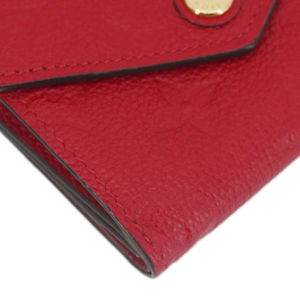 LOUIS VUITTON Victorine Monogram Emperiente Wallet Scarlet
