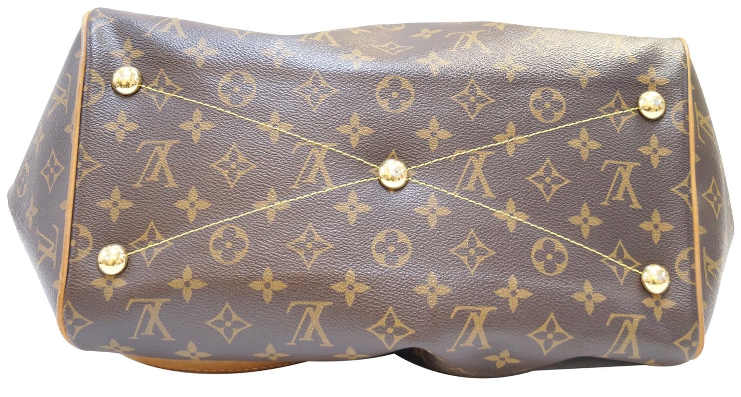 LOUIS VUITTON Tivoli GM Monogram Canvas  Brown Shoulder Bag