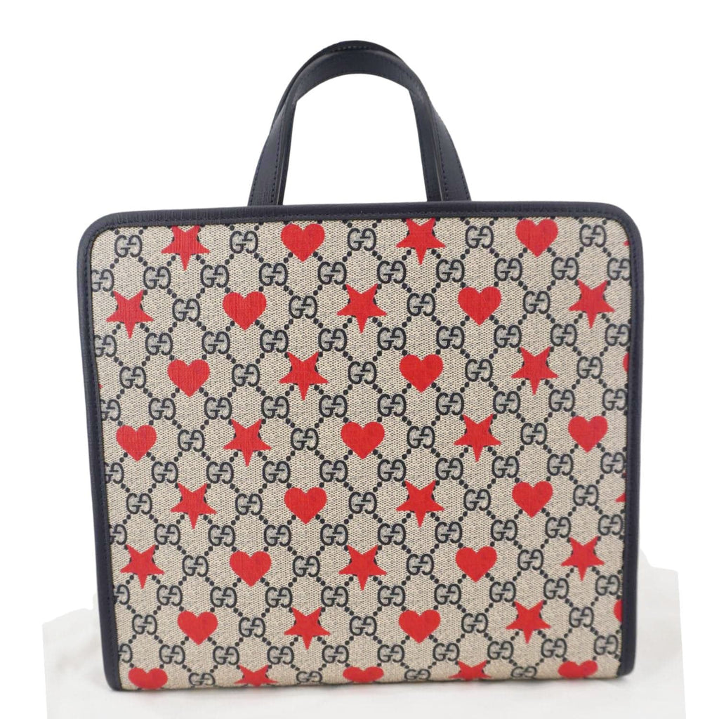 GUCCI Children's Peter Rabbit Gucci Supreme Canvas Tote Bag Beige 605614