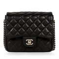 Quilted Caviar Shoulder Bag
