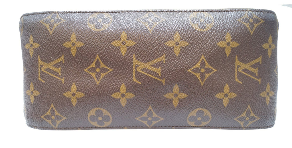LOUIS VUITTON Monogram Canvas Looping MM Brown Shoulder Bag