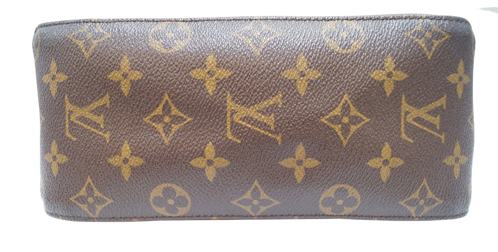 LOUIS VUITTON Monogram Canvas Looping MM Brown Shoulder Bag