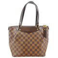 LOUIS VUITTON Westminster PM Damier Ebene Tote Shoulder Bag Brown