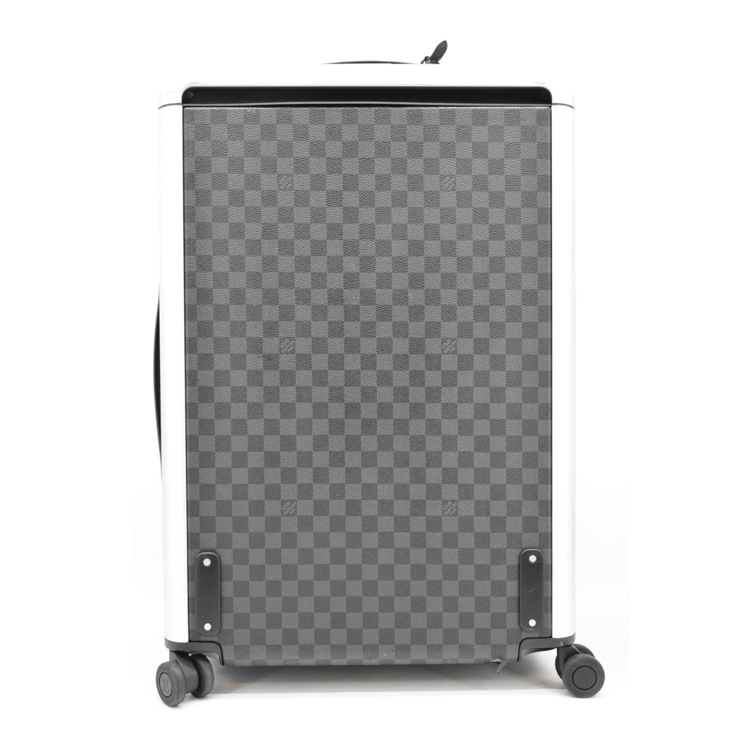 LOUIS VUITTON Horizon 55 Damier Graphite Canvas Travel Bag Black