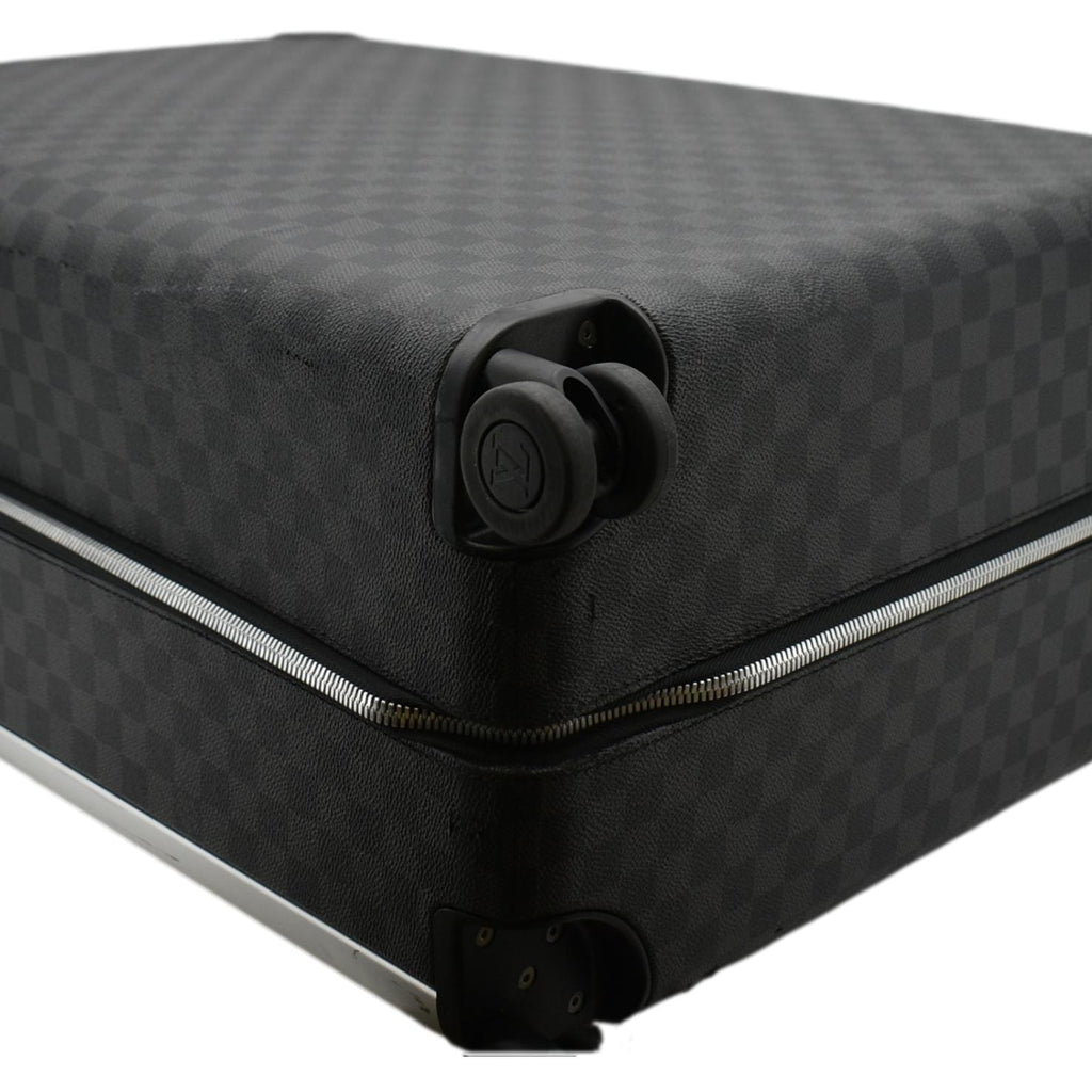 LOUIS VUITTON Horizon 55 Damier Graphite Canvas Travel Bag Black