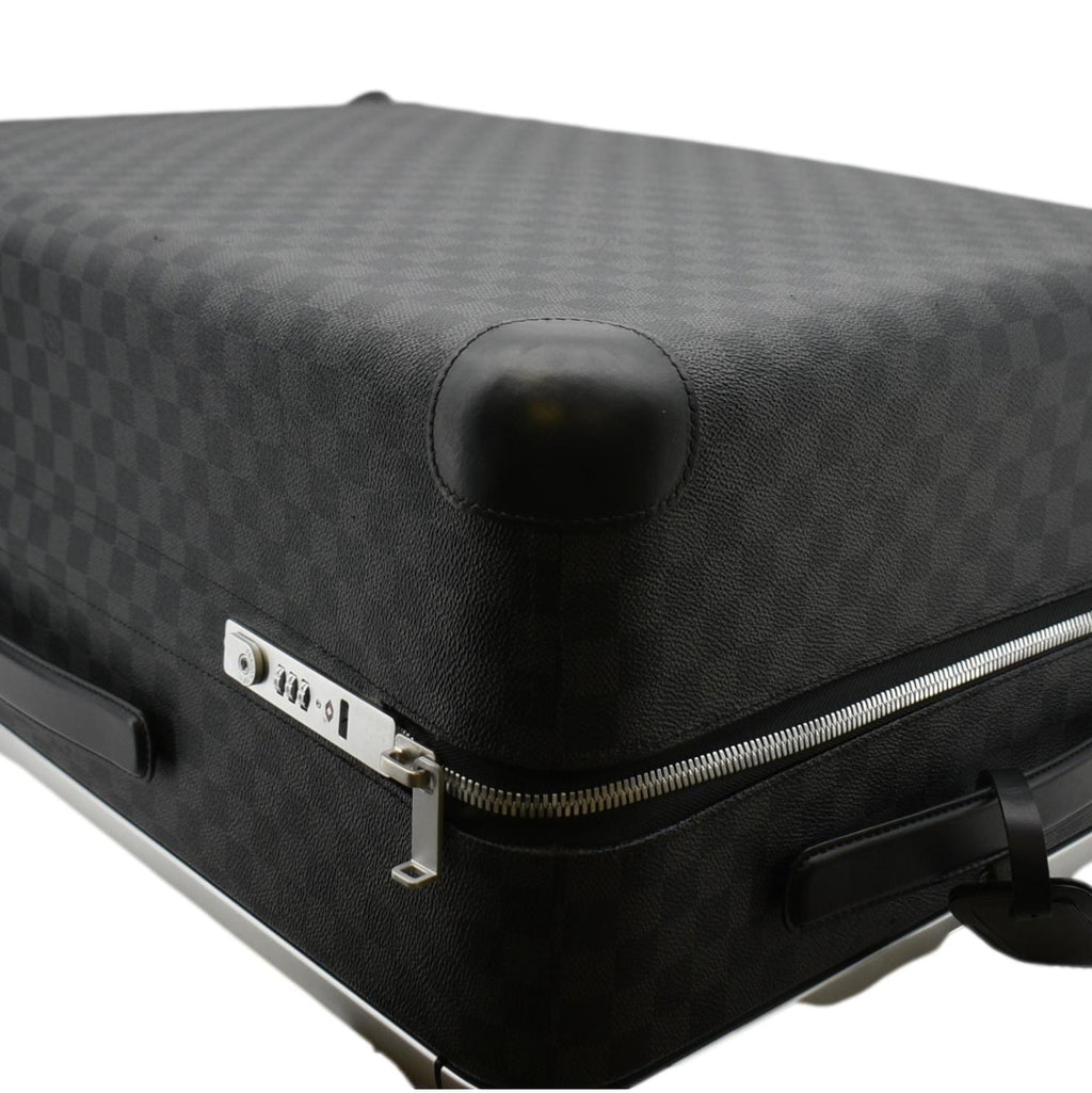 LOUIS VUITTON Horizon 55 Damier Graphite Canvas Travel Bag Black
