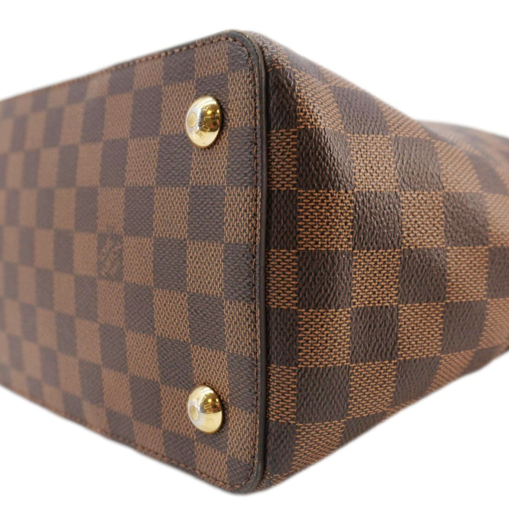 LOUIS VUITTON Jersey Damier Ebene Tote Shoulder Bag Pink