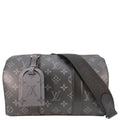 LOUIS VUITTON City Keepall Monogram Eclipse Travel Bag Black