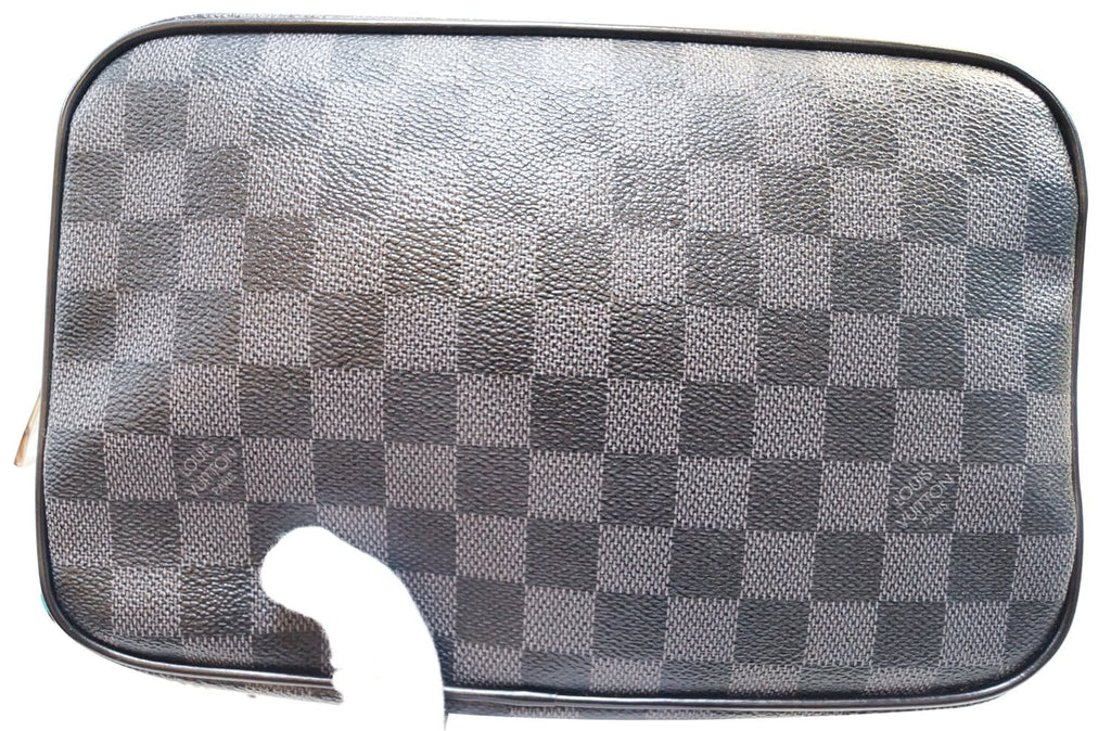 Louis Vuitton Damier Graphite Toiletry Cosmetic Pouch