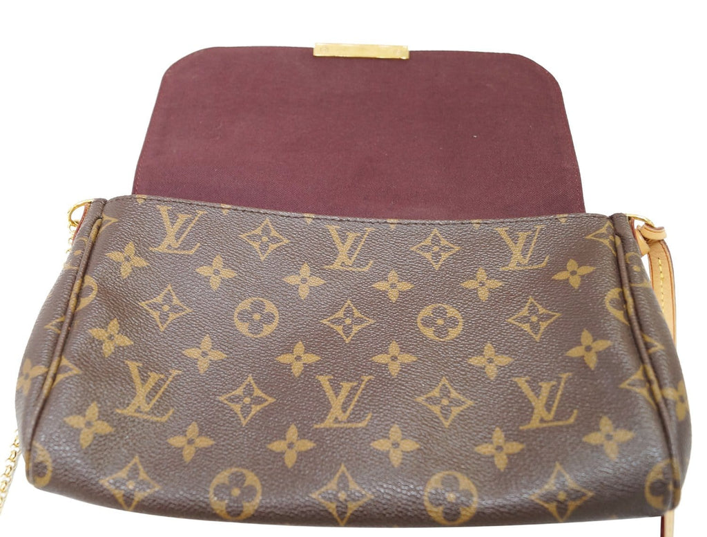 LOUIS VUITTON Monogram Canvas Favorite MM Crossbody Bag