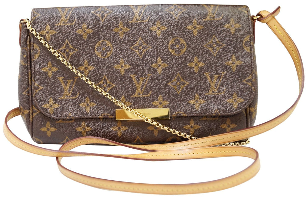 LOUIS VUITTON Monogram Canvas Favorite MM Crossbody Bag