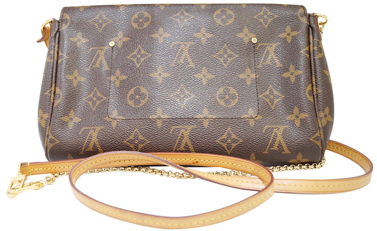 LOUIS VUITTON Monogram Canvas Favorite MM Crossbody Bag