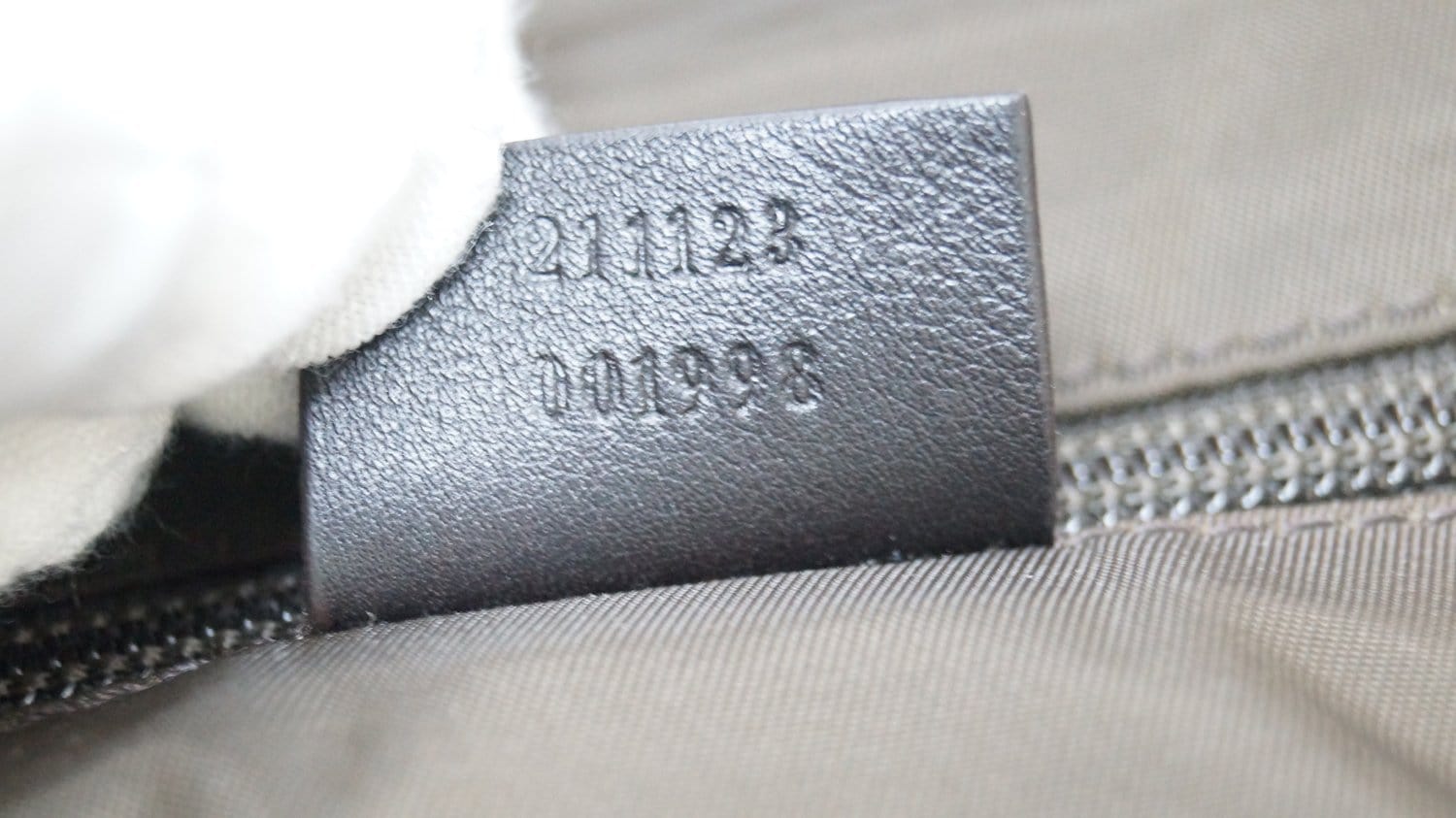 GUCCI Gucci Canvas Large Garment Bag 211123