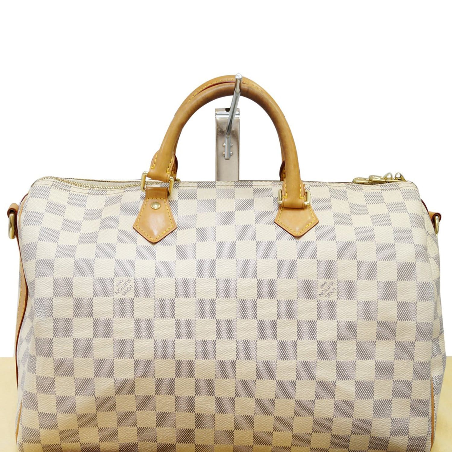 LOUIS VUITTON Speedy 35 Damier Azur  Bandouliere Shoulder Bag