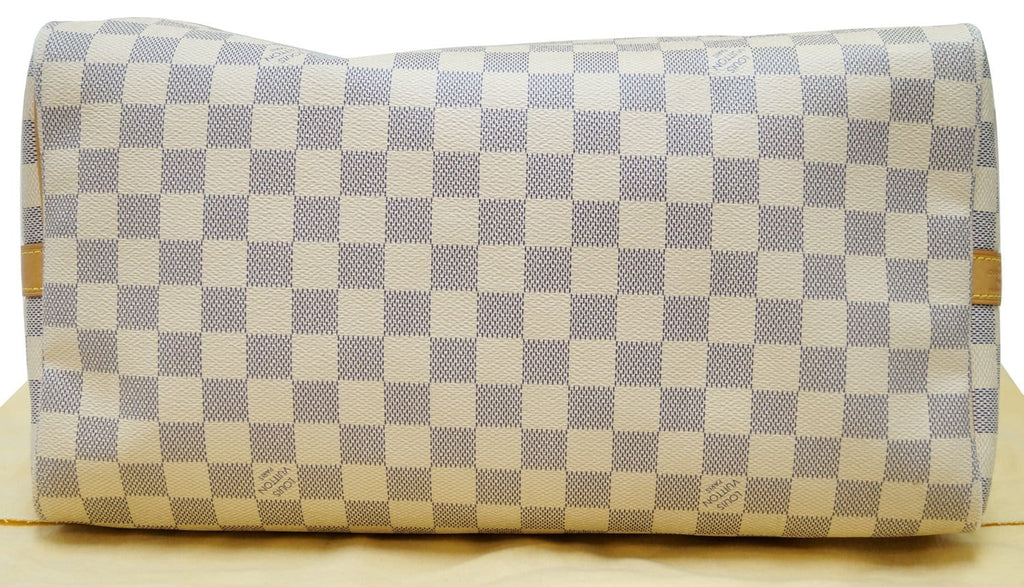 LOUIS VUITTON Speedy 35 Damier Azur  Bandouliere Shoulder Bag