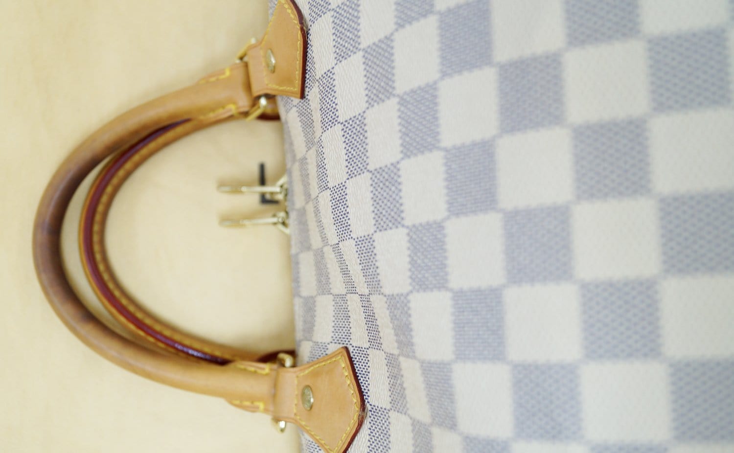 LOUIS VUITTON Speedy 35 Damier Azur  Bandouliere Shoulder Bag