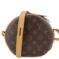 LOUIS VUITTON Petite Boite Chapeau Monogram Canvas Shoulder Bag Brown