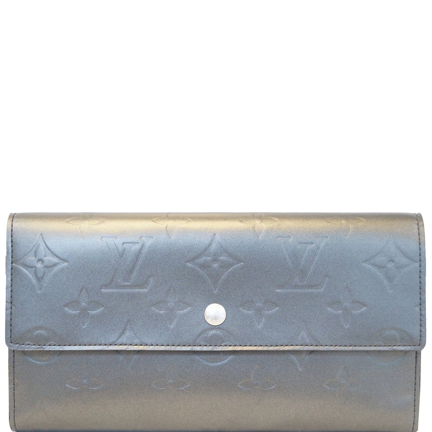 LOUIS VUITTON Porte-Tresor International Black Monogram Mat Wallet