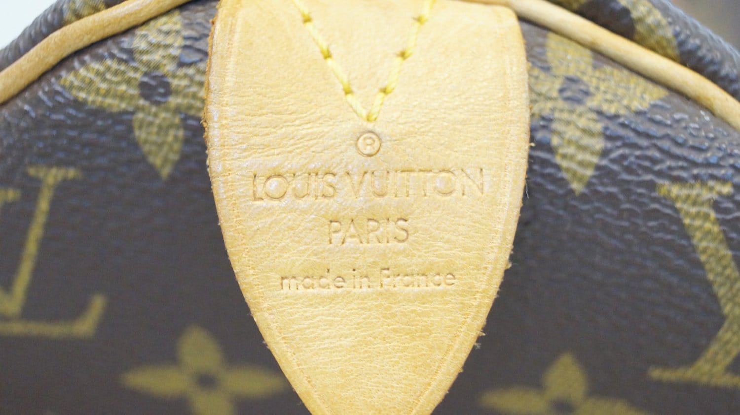 LOUIS VUITTON Speedy 30 Monogram Canvas  Satchel Bag
