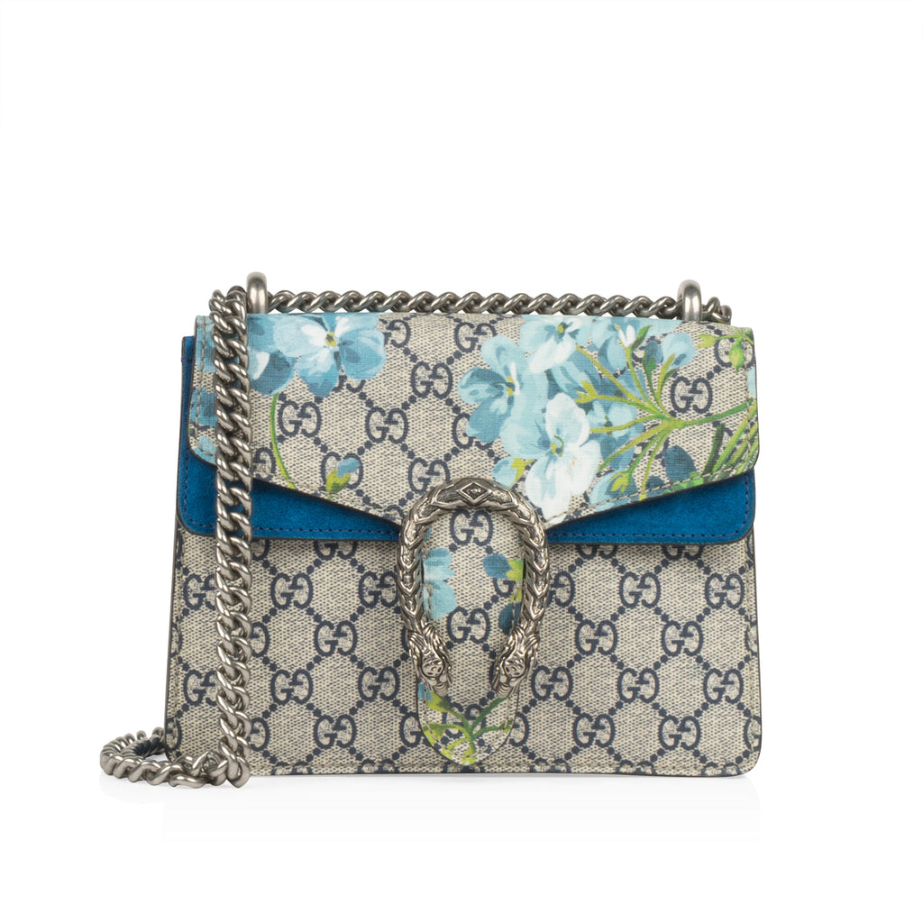 Dioronysus Gucci Supreme Mini Bag Blooms