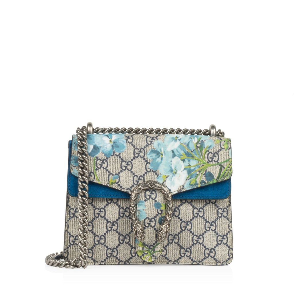 Dioronysus Gucci Supreme Mini Bag Blooms