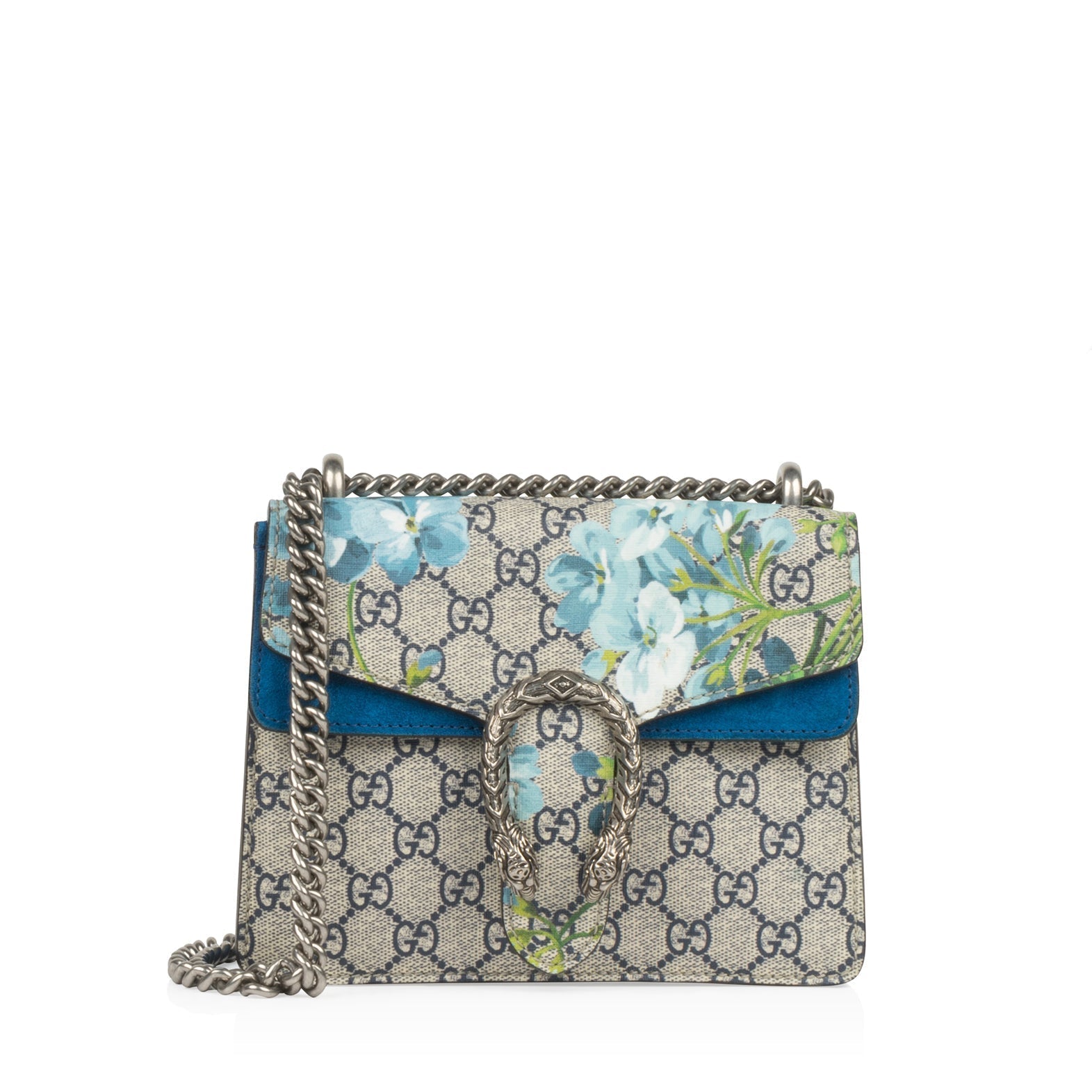 Dioronysus Gucci Supreme Mini Bag Blooms