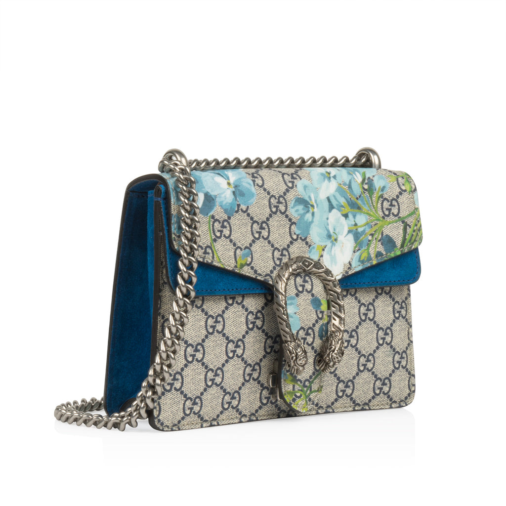 Dioronysus Gucci Supreme Mini Bag Blooms
