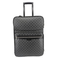 LOUIS VUITTON Pegase 55 Damier Graphite Business Suitcase Travel Bag Black