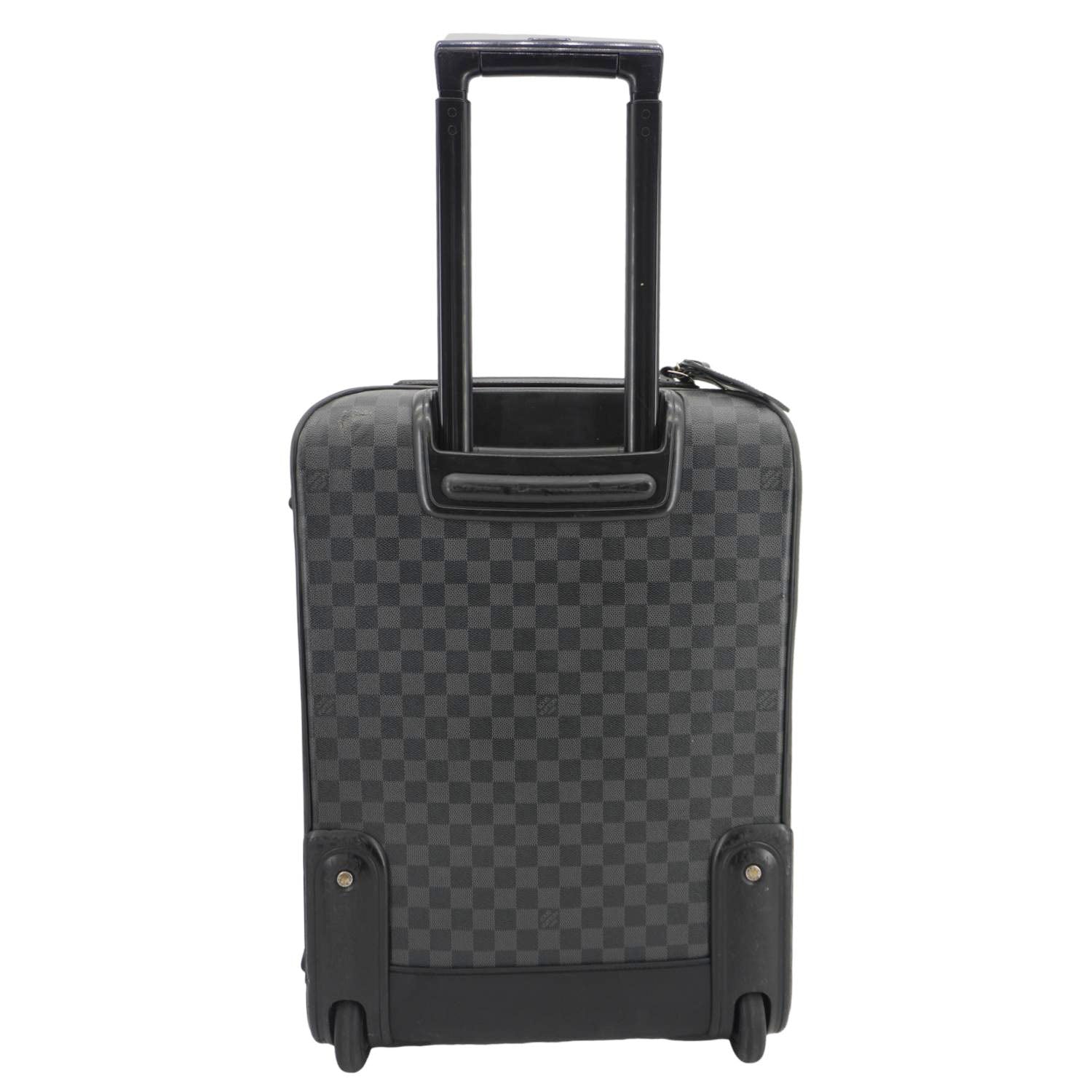 LOUIS VUITTON Pegase 55 Damier Graphite Business Suitcase Travel Bag Black