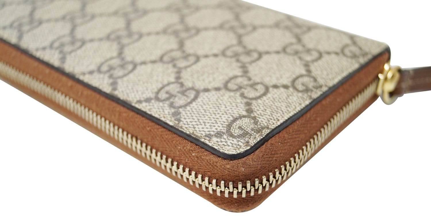 GUCCI Gucci Supreme Zip Around Wallet 410102