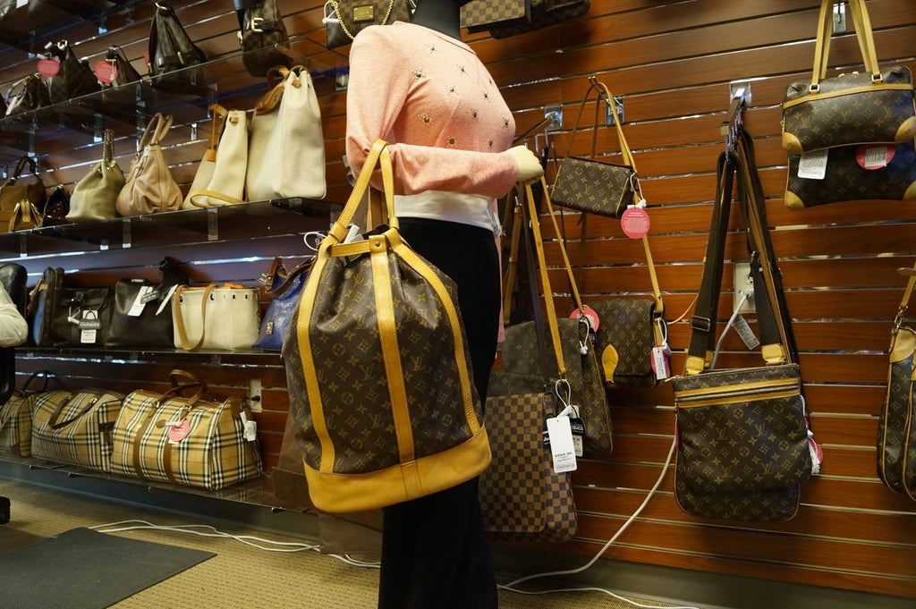 LOUIS VUITTON Backpack Bag Monogram Canvas Randonnee GM