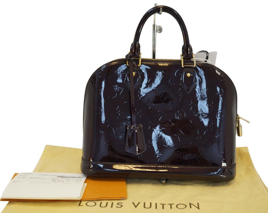 Louis vuitton  handbags Amarante Monogram Vernis Alma PM
