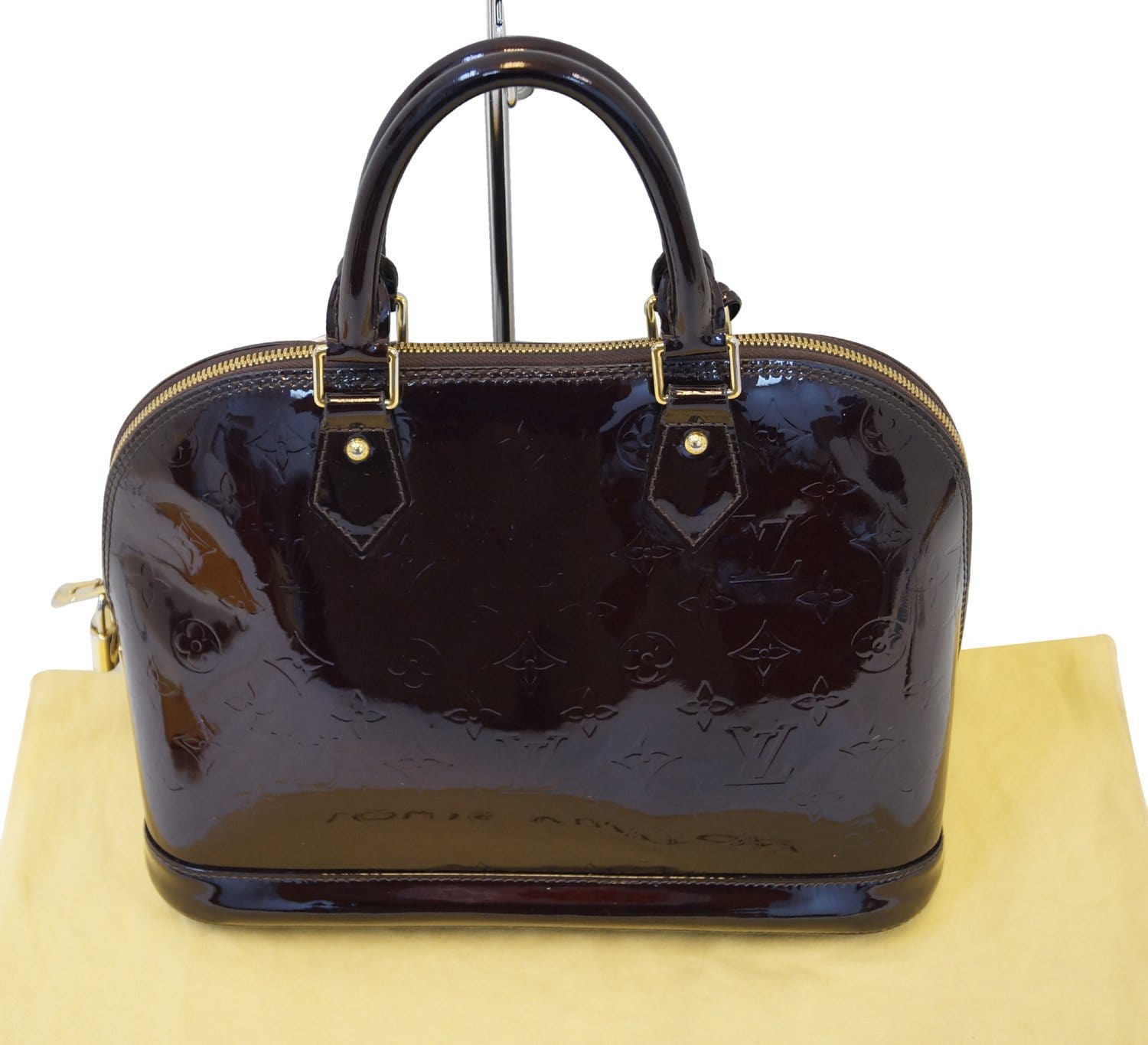 Louis vuitton  handbags Amarante Monogram Vernis Alma PM