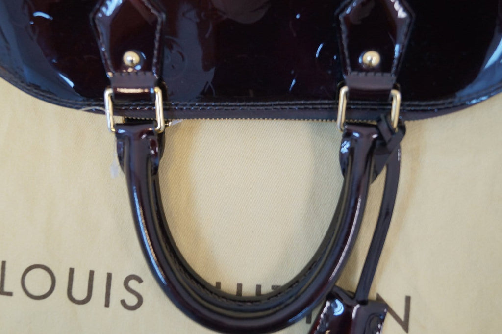 Louis vuitton  handbags Amarante Monogram Vernis Alma PM