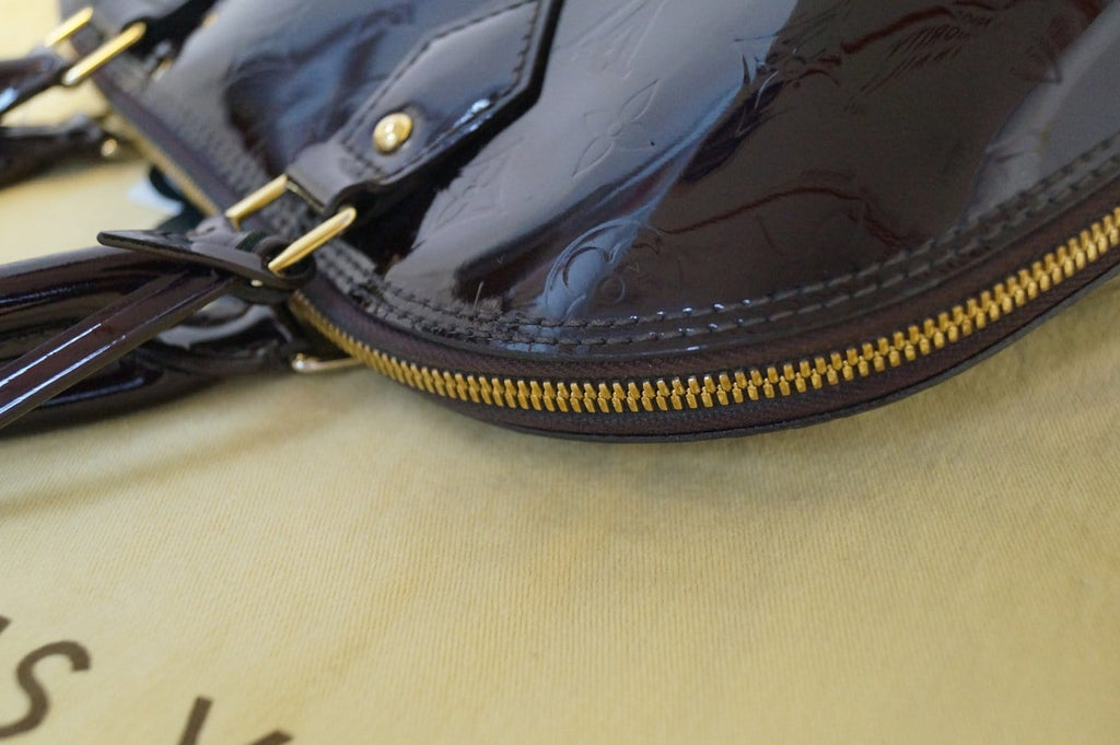 Louis vuitton  handbags Amarante Monogram Vernis Alma PM