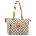 LOUIS VUITTON Iena PM Damier Azur Shoulder Bag White